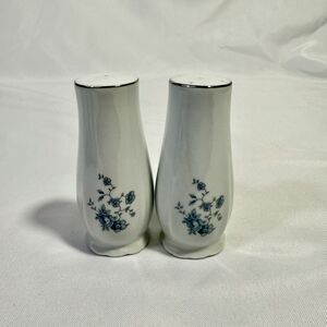 JOHANN HAVILAND Blue Garland Salt and Pepper Shaker Set